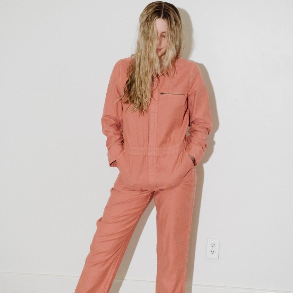 Madewell Coverall/ Jumpsuit in Rose Dust